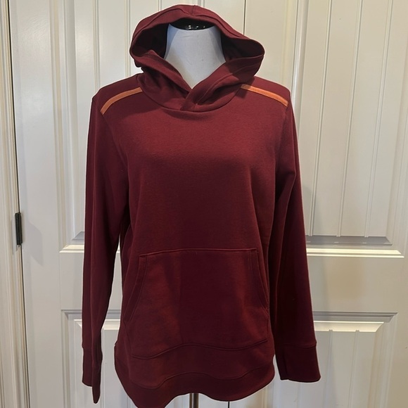 TEK GEAR Women’s Burgundy Hoodie Size Large Like New - Picture 1 of 9